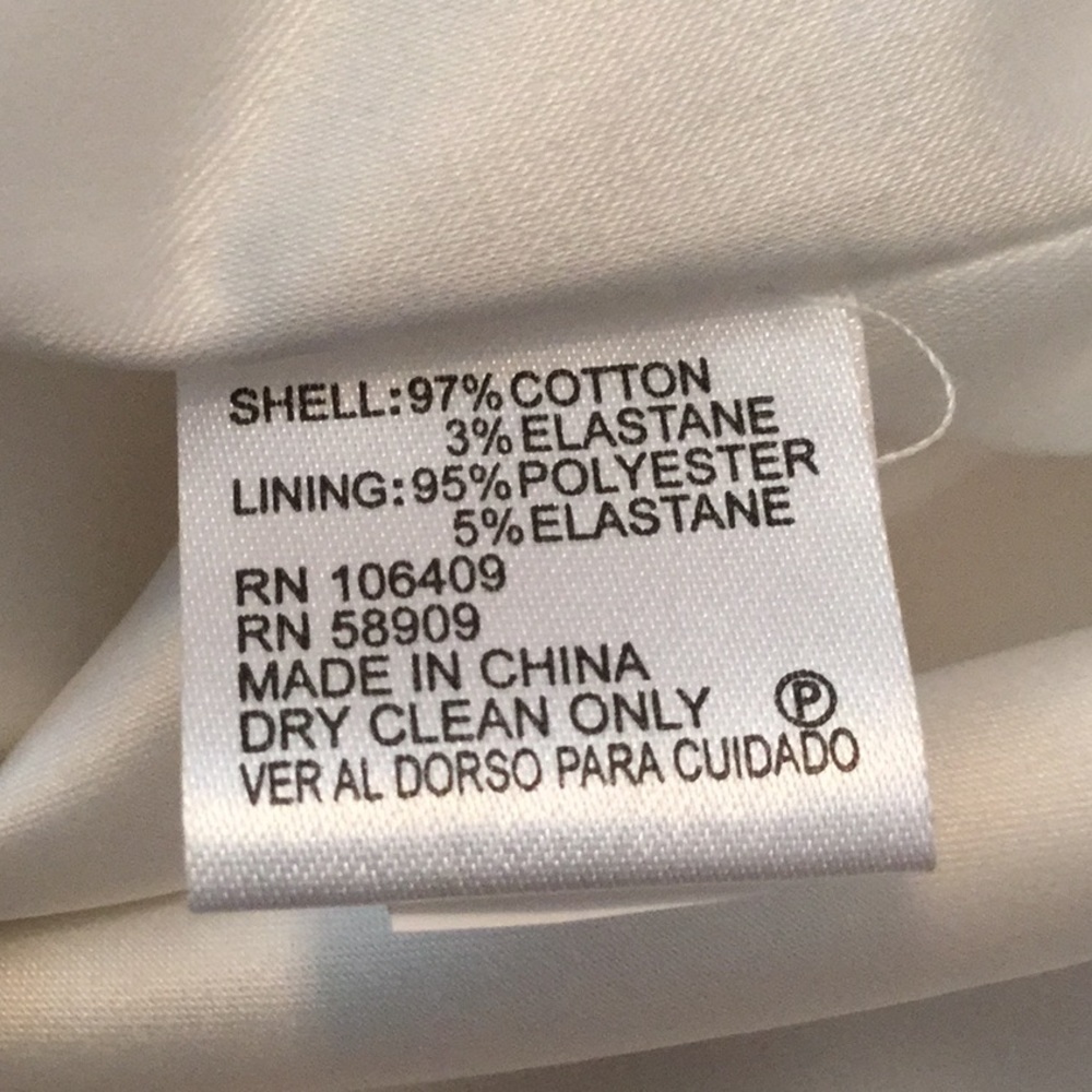 Gianni Bini Jaime white cotton and spandex dress - Picture 7 of 8